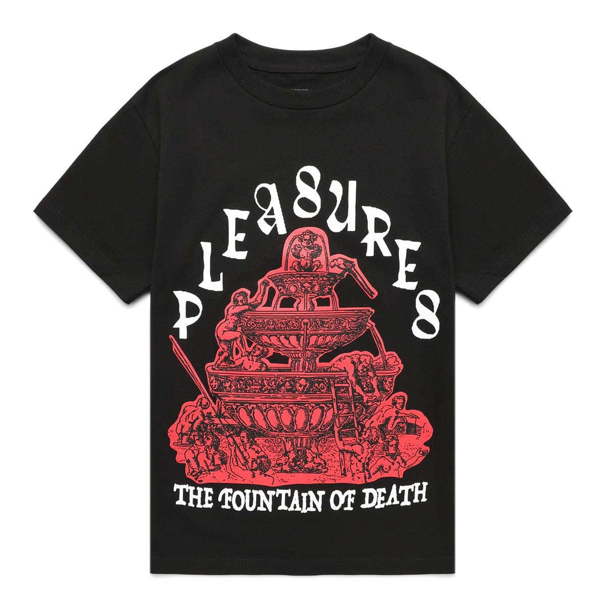 Pleasures T-Shirts FOUNTAIN T-SHIRT