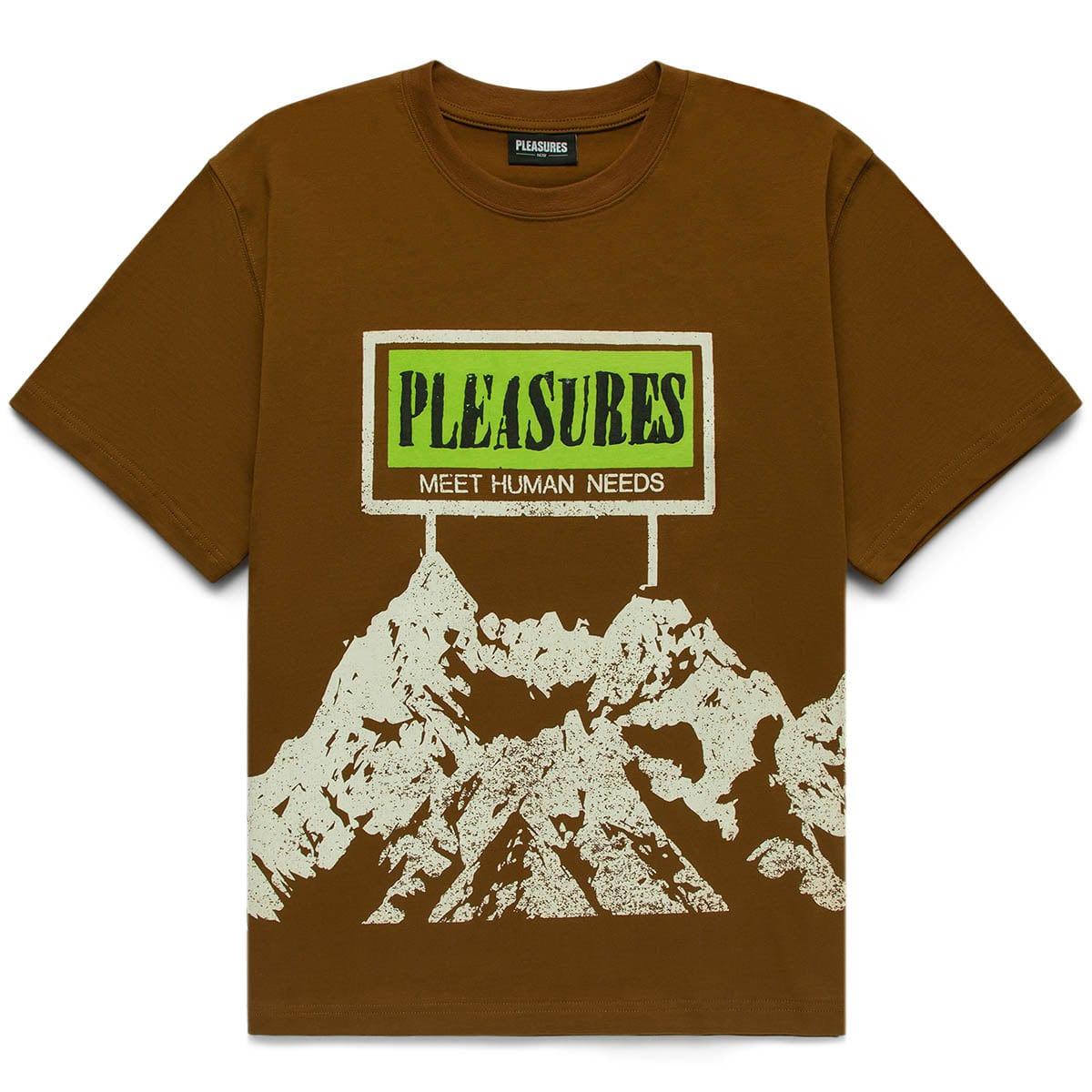 Pleasures T-Shirts HUMAN NEEDS HEAVYWEIGHT SHIRT