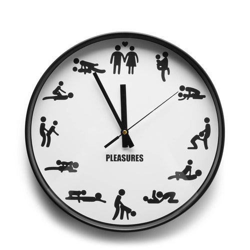 Pleasures Use left/right arrows to navigate the slideshow or swipe left/right if using a mobile device WHITE / O/S SEX CLOCK