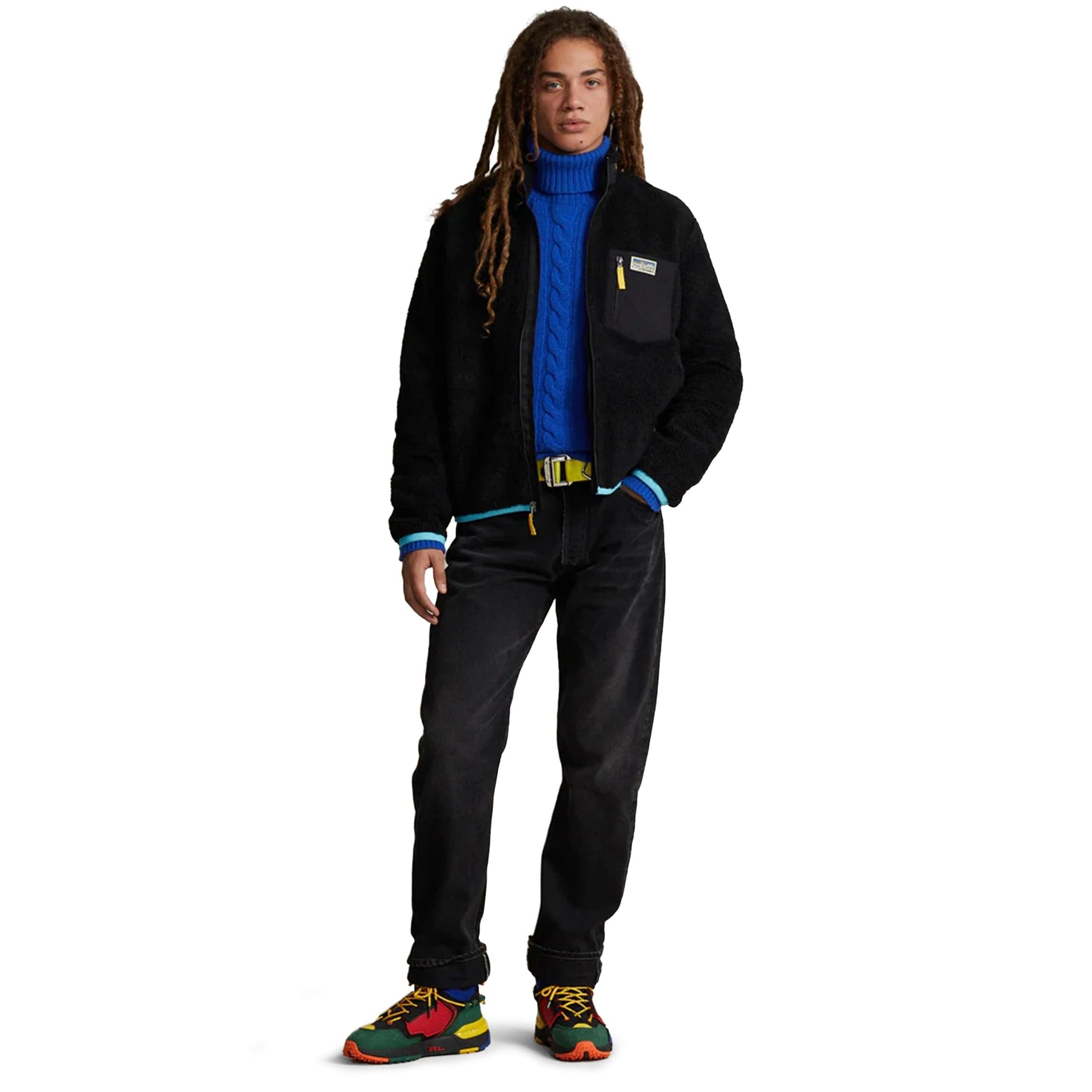 Polo Ralph Lauren Outerwear BONDED HI-PILE FULL-ZIP "RODEO" JACKET