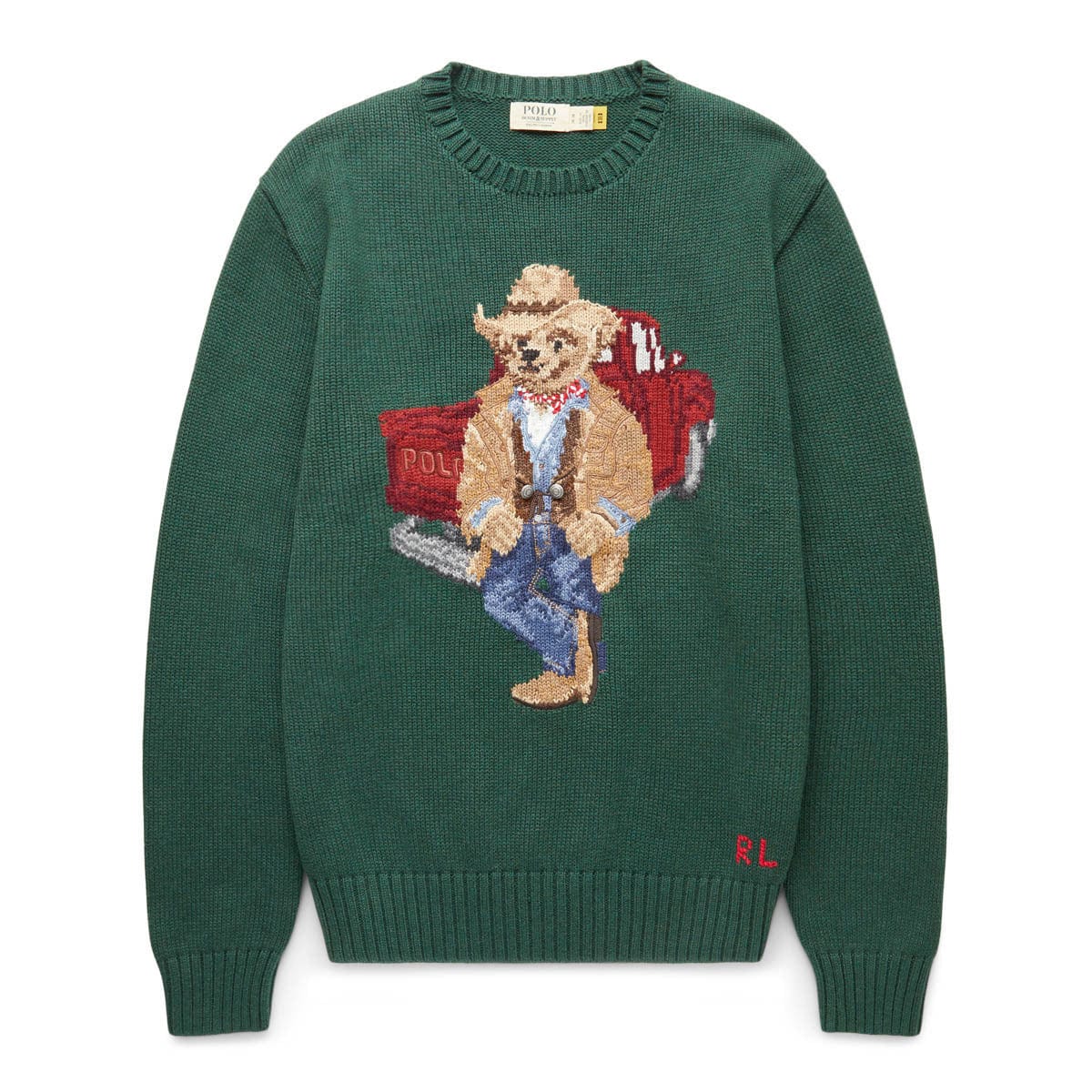 Polo Ralph Lauren Knitwear DENIM BEAR SWEATER