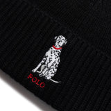 Polo Ralph Lauren Headwear POLO BLACK / O/S EMBROIDERED DALMATIAN BEANIE