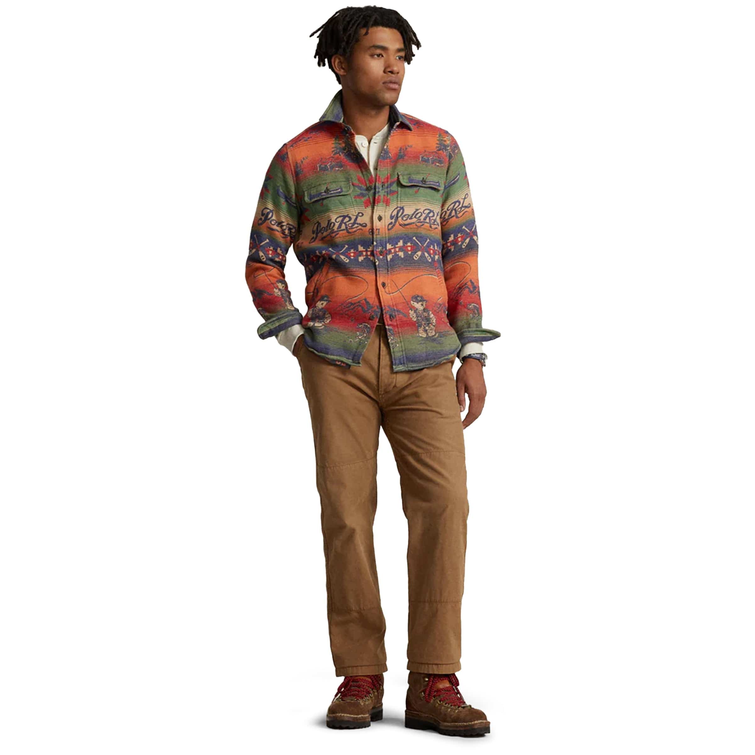 louren flower jacquard half pants