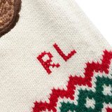 Polo Ralph Lauren Scarves & Gloves FAIRISLE / O/S HOLIDAY BEAR INTARSIA SCARF