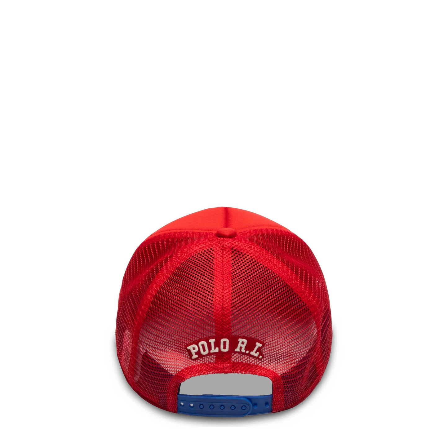 Polo Ralph Lauren Headwear RL 2000 RED / O/S POLY WEFT KNIT VINTAGE TRUCKER HAT