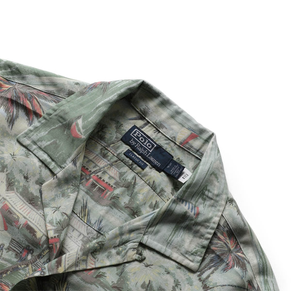 RAYON ANDY CAMP SHIRT HAWAIIAN BEACH BAZAAR | Bodega