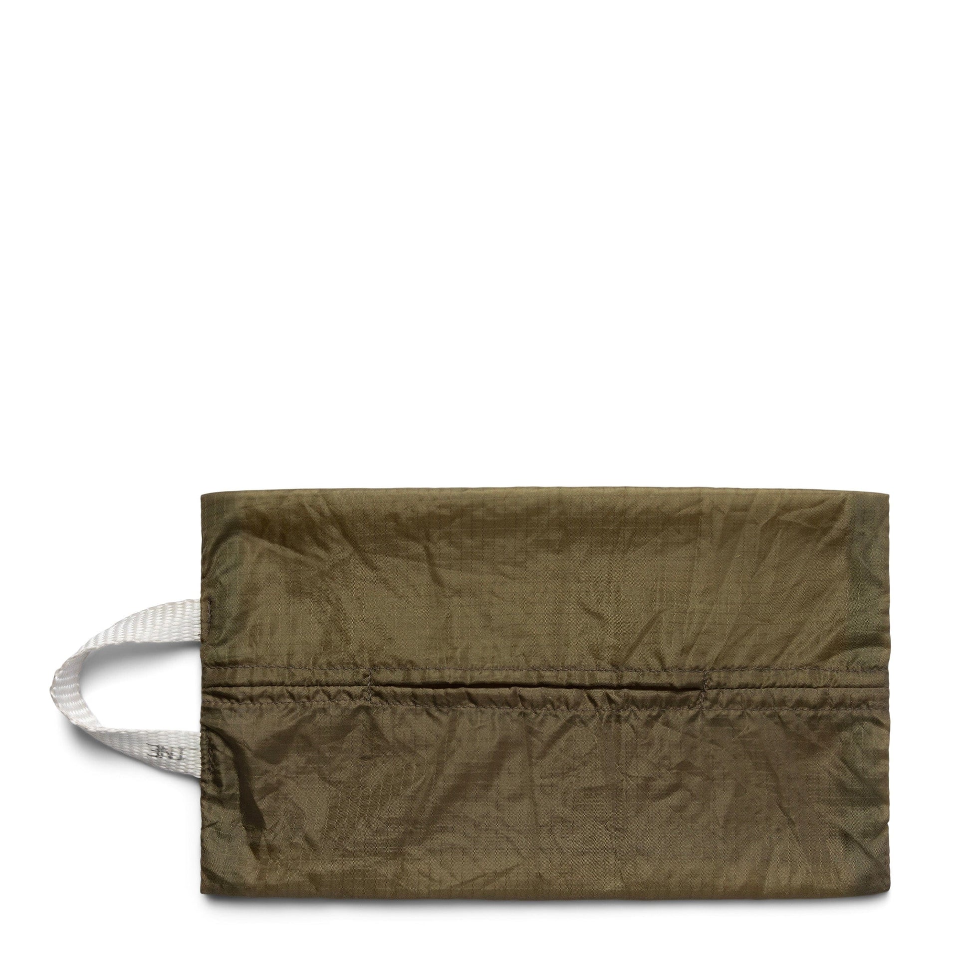 PUEBCO OLIVE / O/S VINTAGE PARACHUTE TISSUE COVER