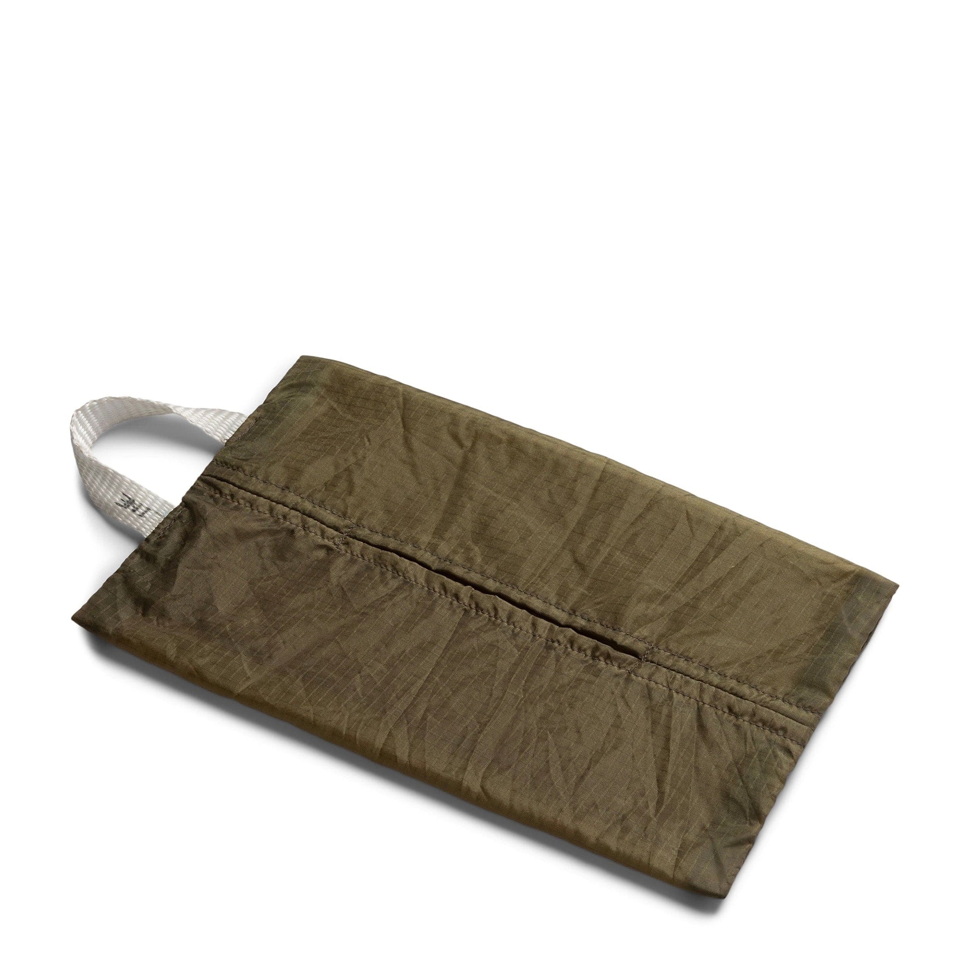 PUEBCO OLIVE / O/S VINTAGE PARACHUTE TISSUE COVER