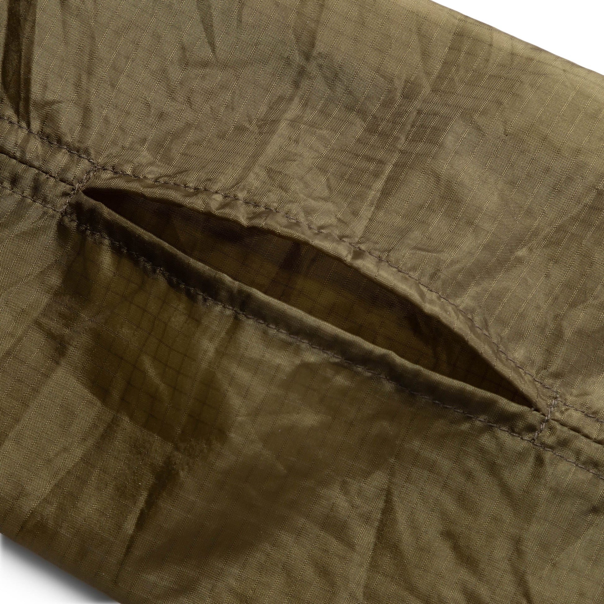 PUEBCO OLIVE / O/S VINTAGE PARACHUTE TISSUE COVER