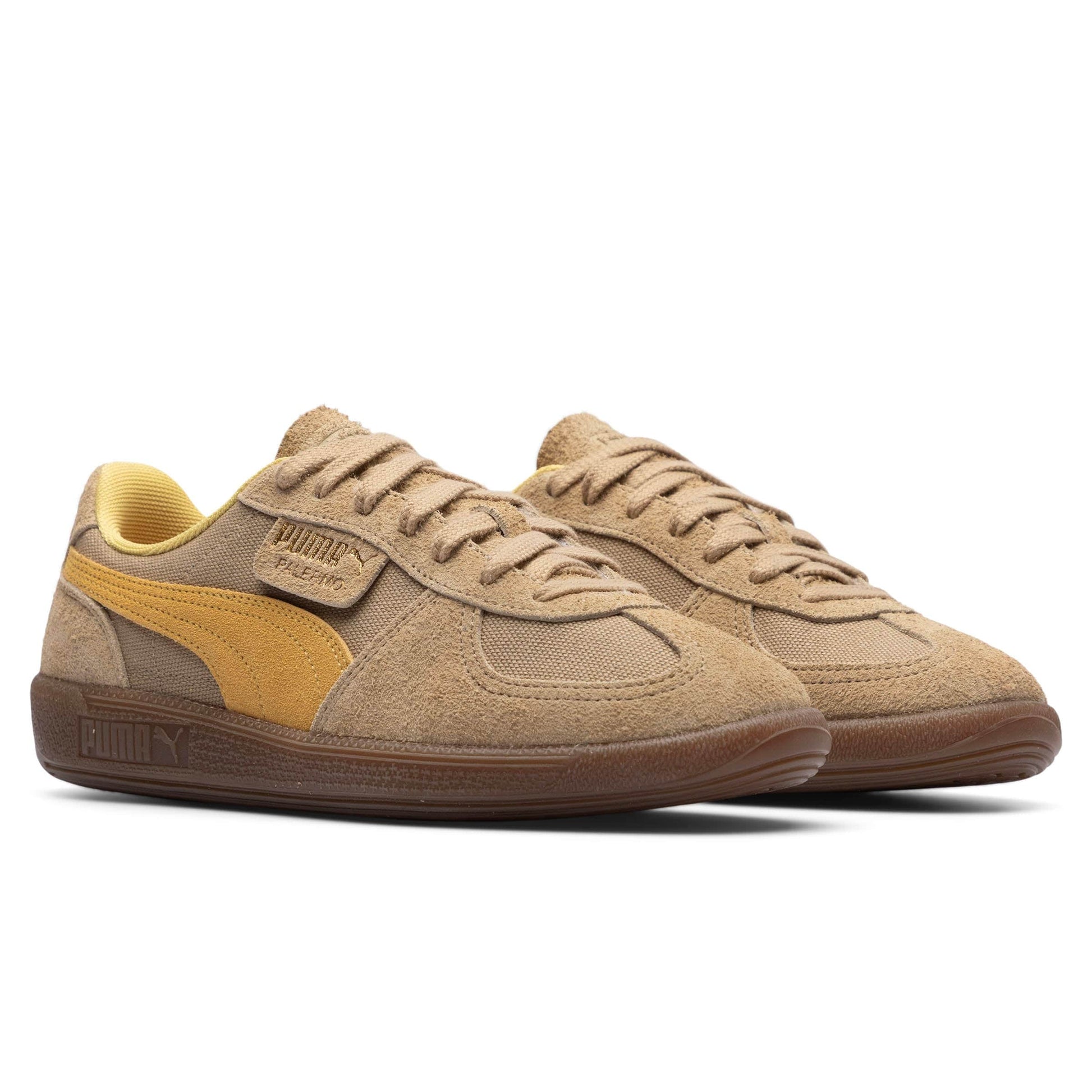 PUMA PALERMO VINTAGE PRAIRIE TAN/FLAXEN/PUMA GOLD