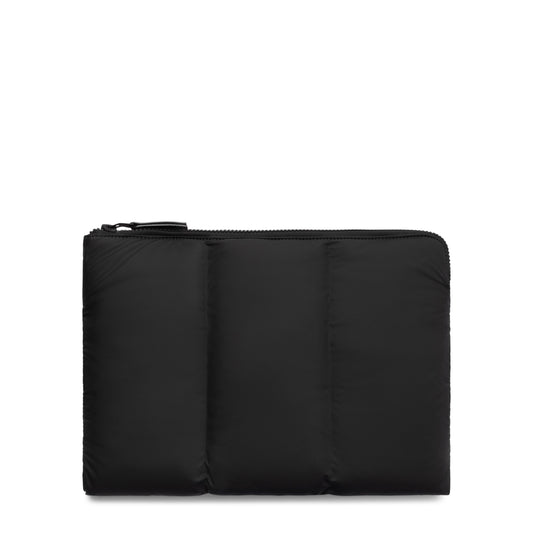 RAINS Odds & Ends 01 BLACK / O/S NYSSA PUFFER LAPTOP COVER