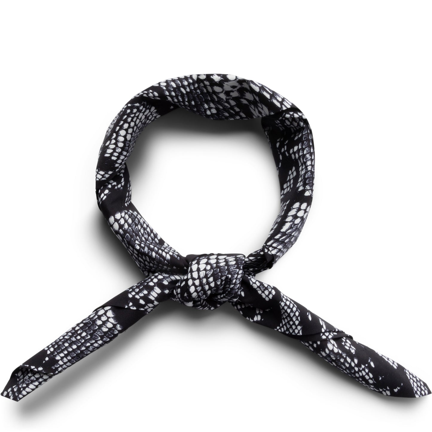 RAINS SNAKE MITO SCARF BLACK