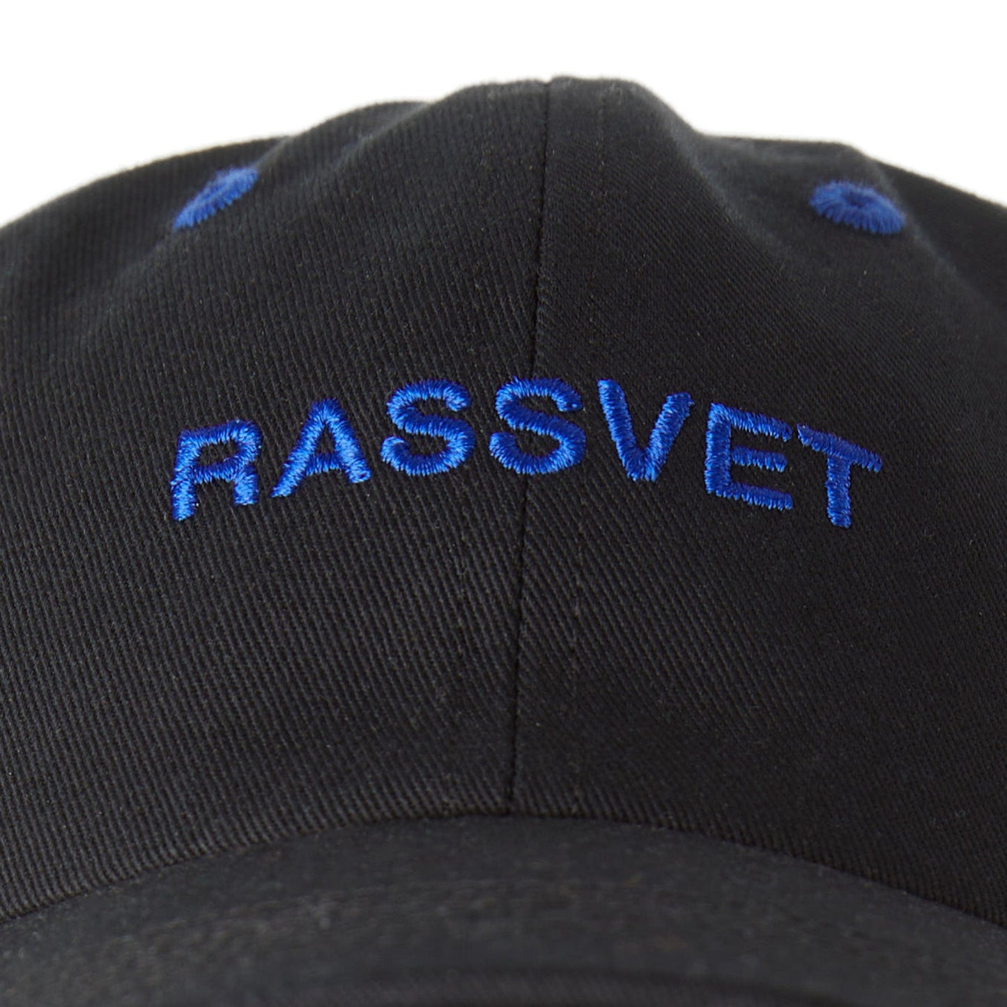 Rassvet Headwear BLACK / O/S 6 -PANEL RASSVET LOGO CAP