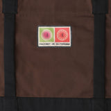 Rassvet WOVEN PATCH TOTE BAG BROWN