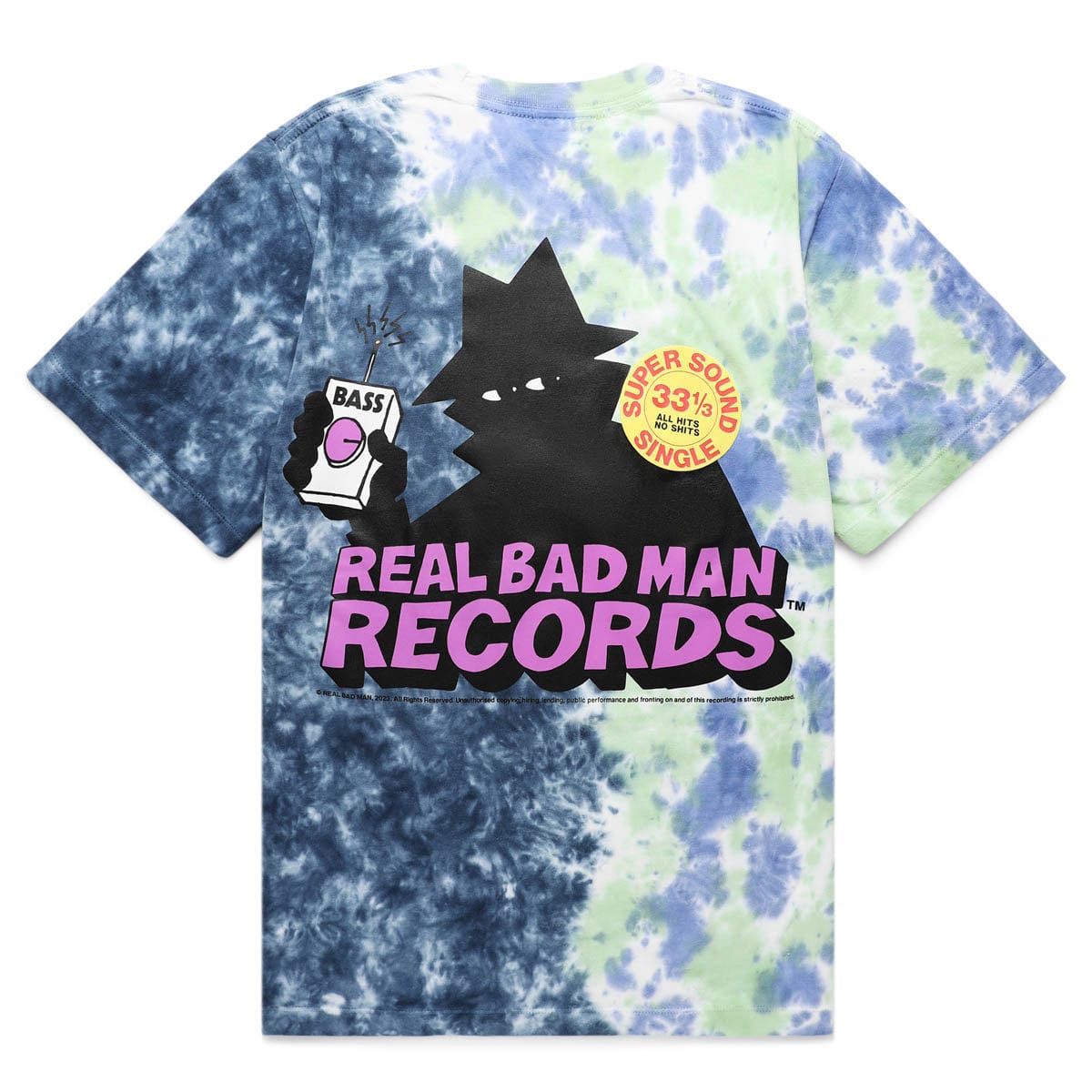 Real Bad Man T-Shirts RBM RECORDS T-SHIRT