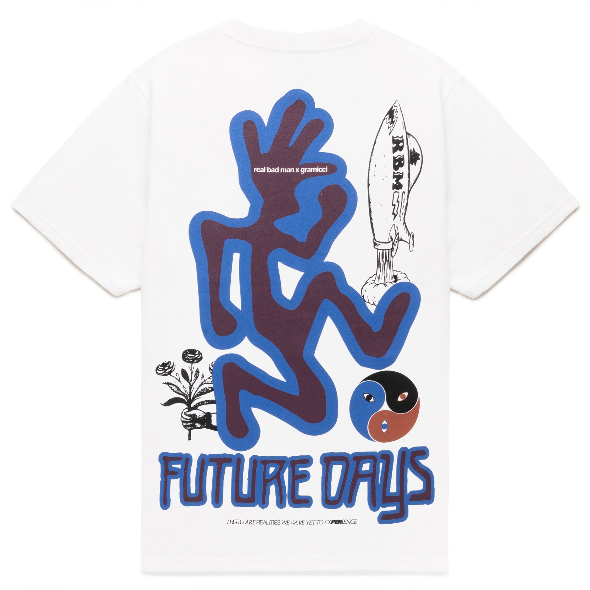 Real Bad Man T-Shirts X GRAMICCI FUTURE DAYS T-SHIRT