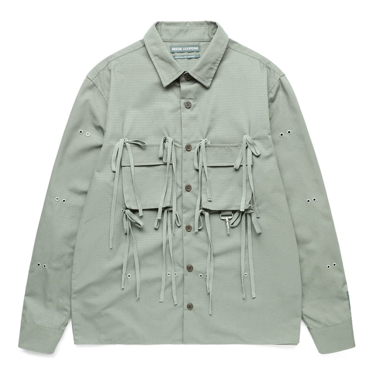 Reese Cooper Shirts MODULAR POCKET COTTON RIPSTOP SHIRT