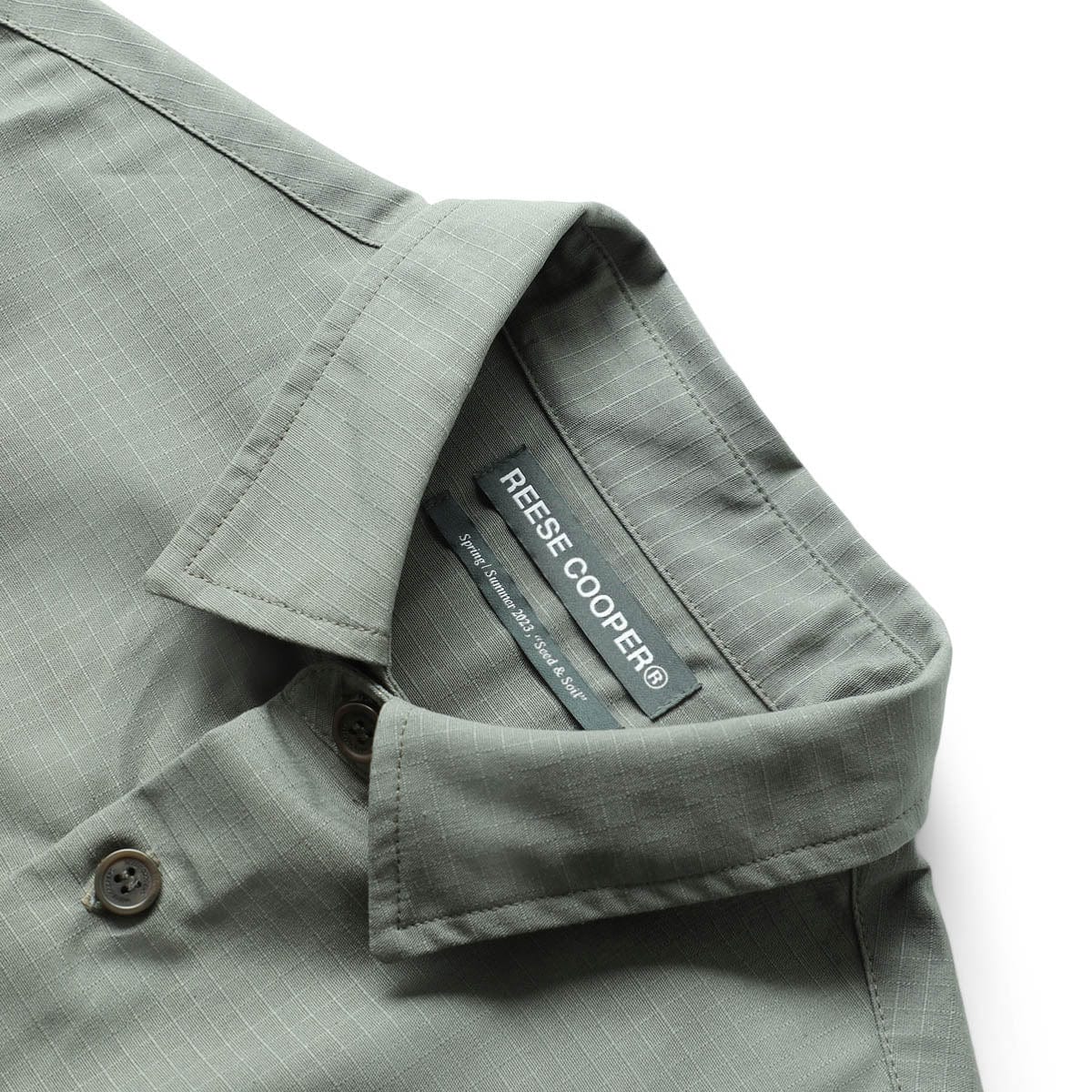 Reese Cooper Shirts MODULAR POCKET COTTON RIPSTOP SHIRT