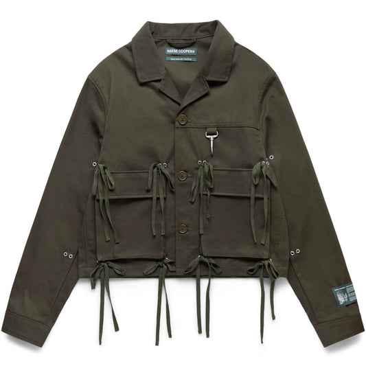 Reese Cooper Outerwear MODULAR POCKET COTTON TWILL THREE BUTTON JACKET