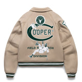 Reese Cooper Outerwear RESEARCH DIVISION WOOL VARSITY JACKET