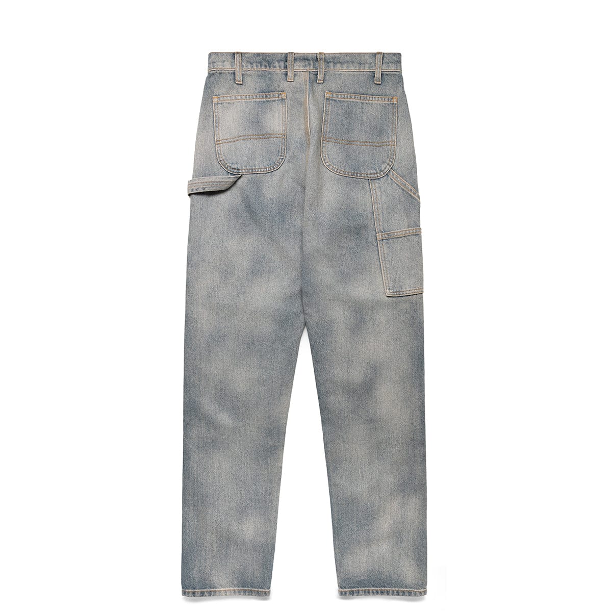 Reese Cooper Bottoms WASHED DENIM DOUBLE KNEE PANT