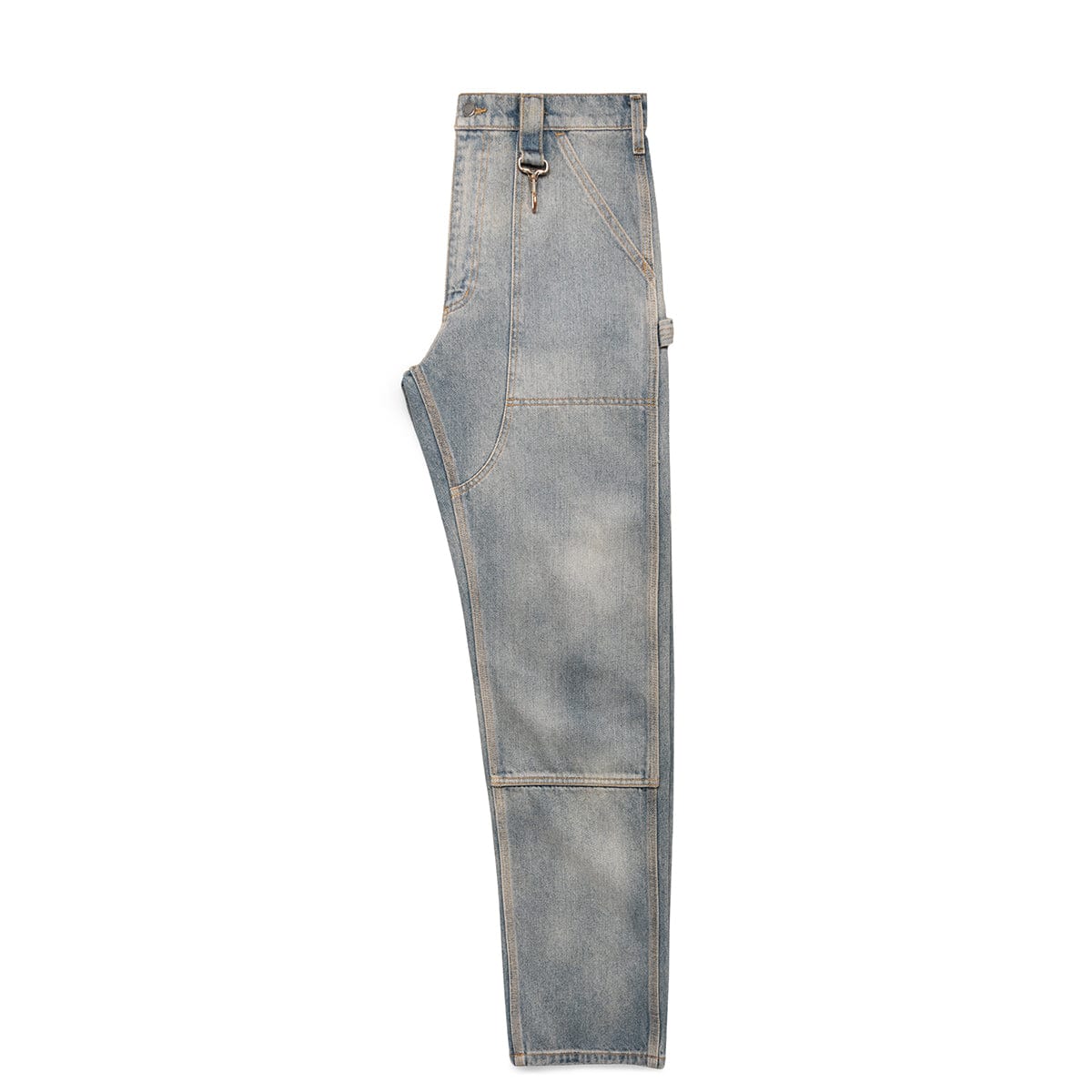 Reese Cooper Bottoms WASHED DENIM DOUBLE KNEE PANT