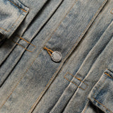 Reese Cooper Outerwear WASHED DENIM TRUCKER JACKET