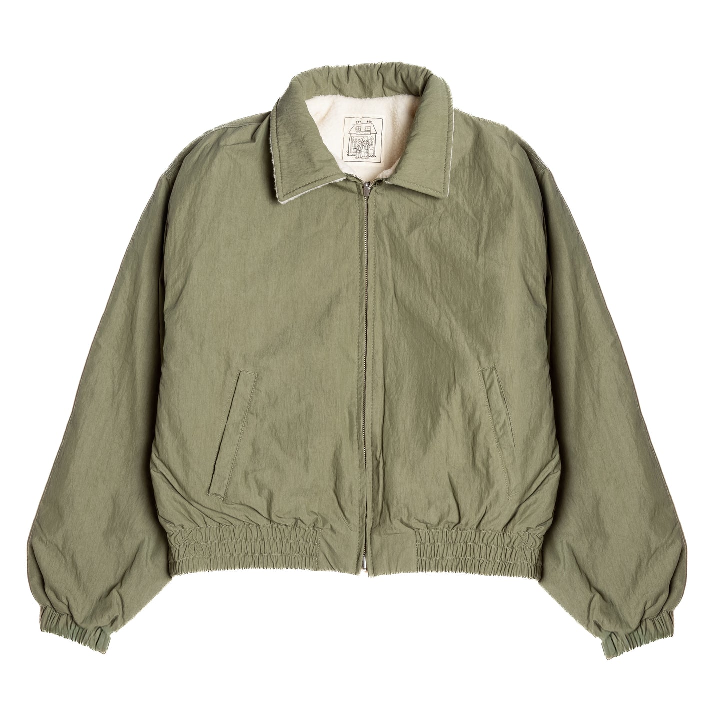 REVERSIBLE BOMBER JACKET