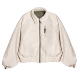 REVERSIBLE BOMBER JACKET