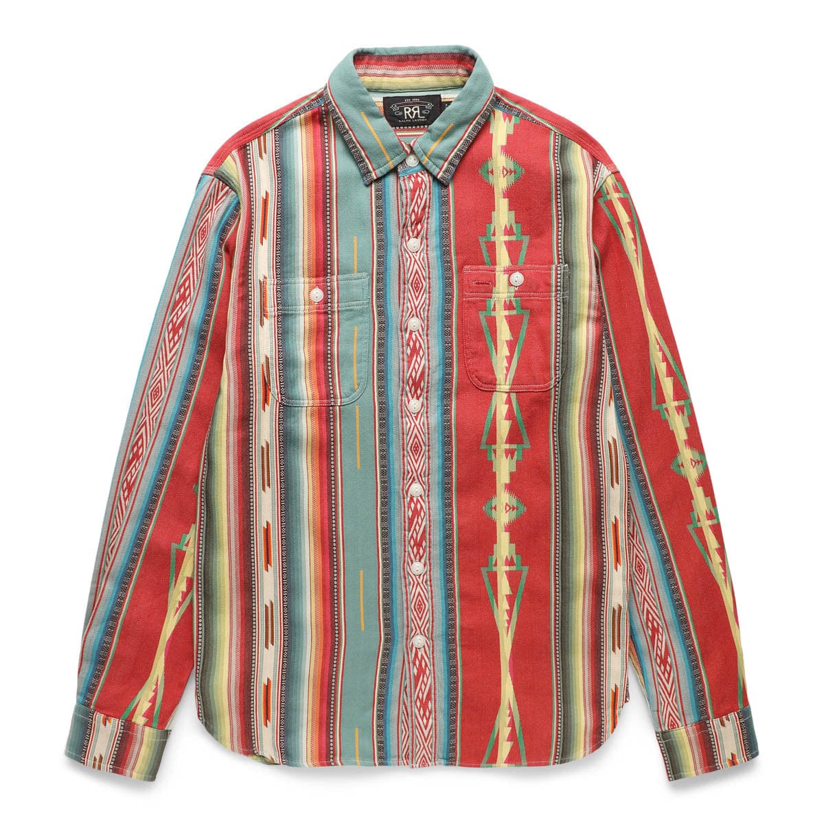 RRL Shirts JACQUARD WORKSHIRT