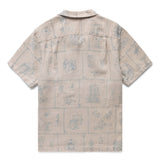 RRL Shirts WAYNE CAMP SHIRT SEASCAPE PRINT