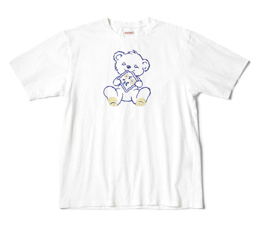 20/- JERSEY CREW T-SHIRT (PECKISH LITTLE BEAR)