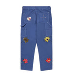 Load image into Gallery viewer, Sky High Farm Workwear Bottoms FLORAL EMBROIDERED DOUBLE KNEE PANTS
