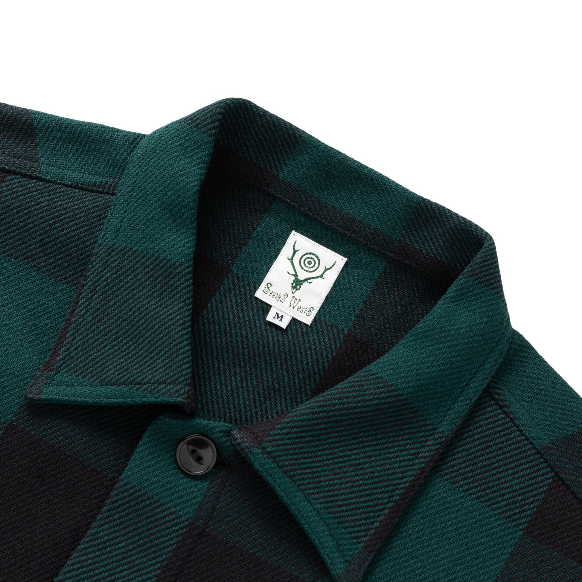  SOUTH2 WEST8 SMOKEY SHIRT GREEN