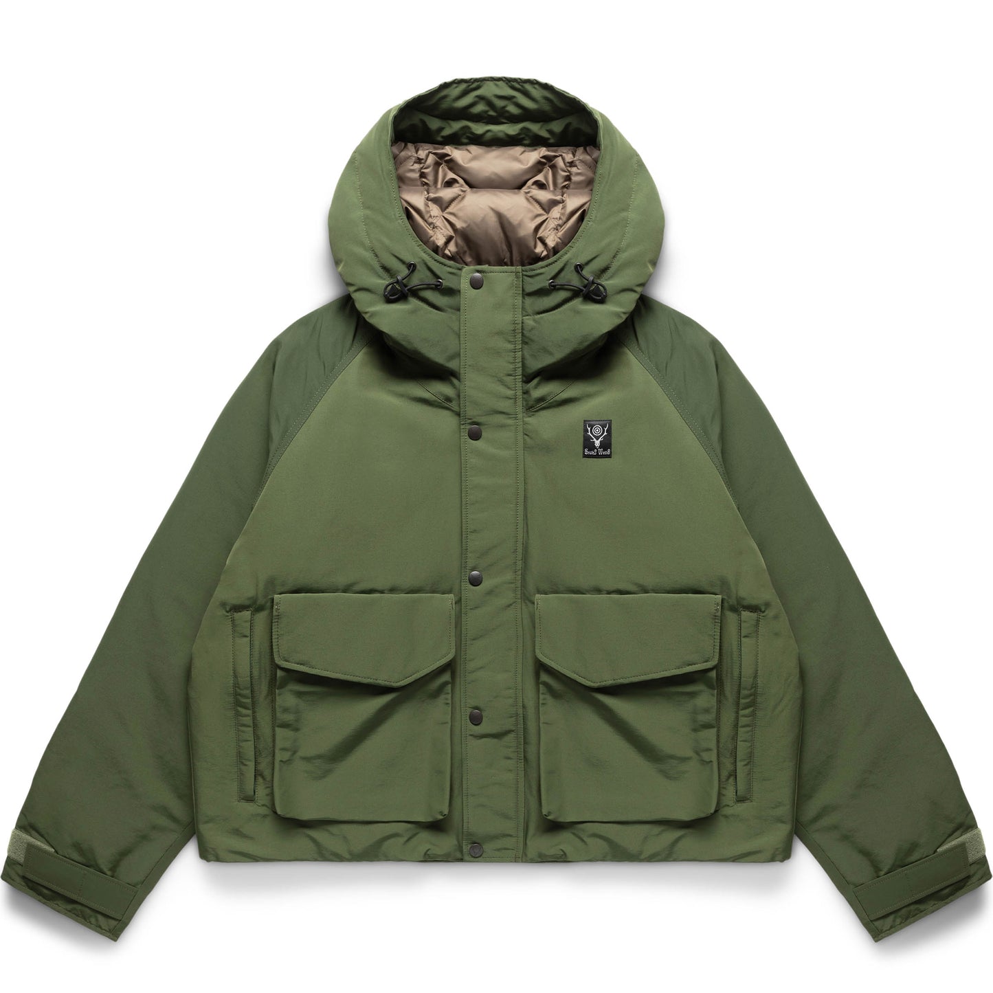 SOUTH2 WEST8 SNOW TREK DOWN JACKET GREEN