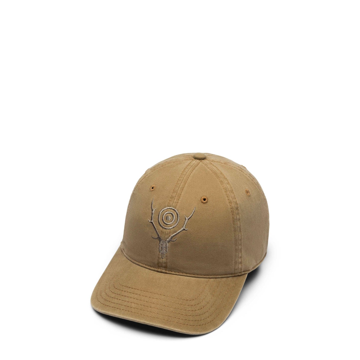 South2 West8 Headwear KHAKI / O/S STRAP BACK CAP