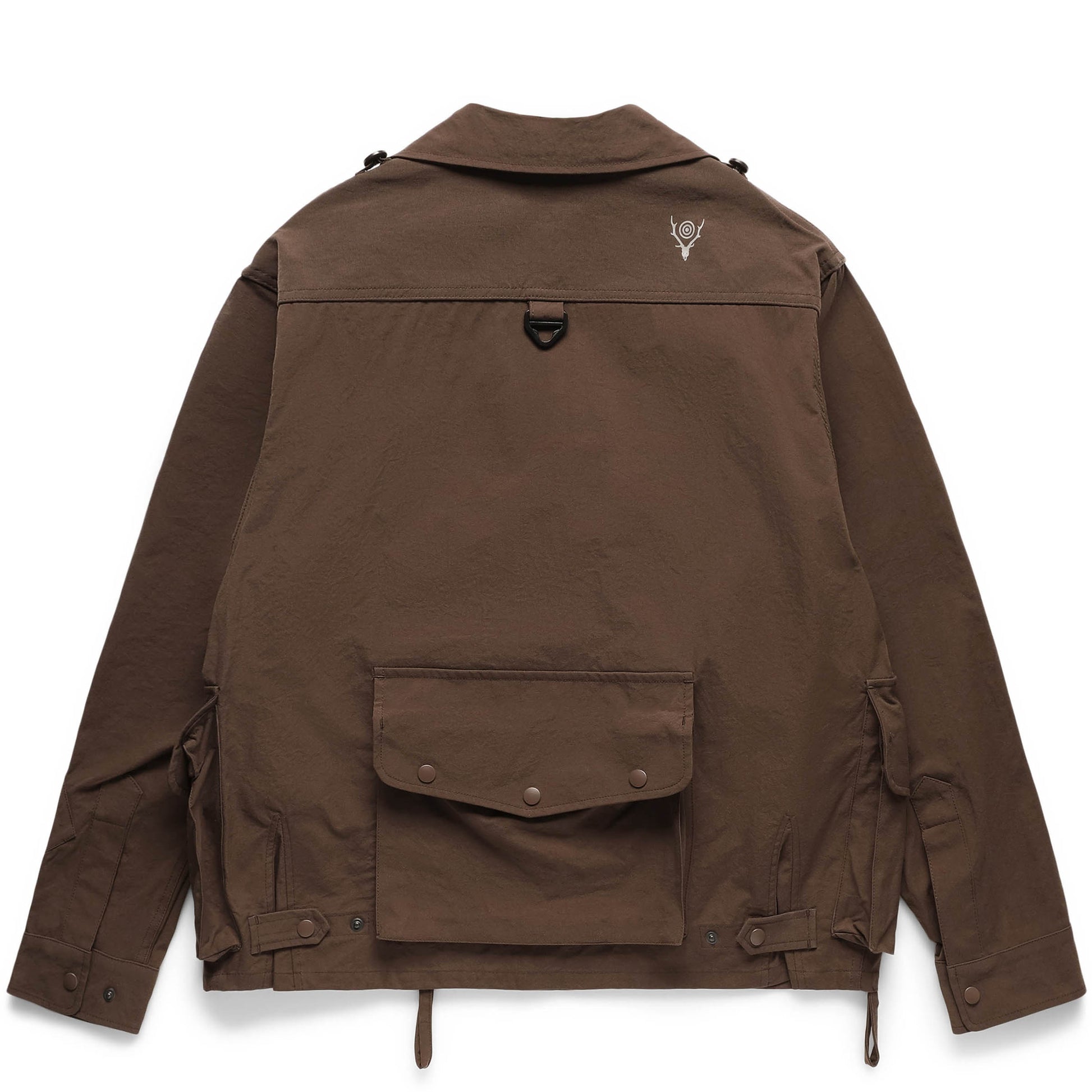 South2 West8 TENKARA SHIRT BROWN 