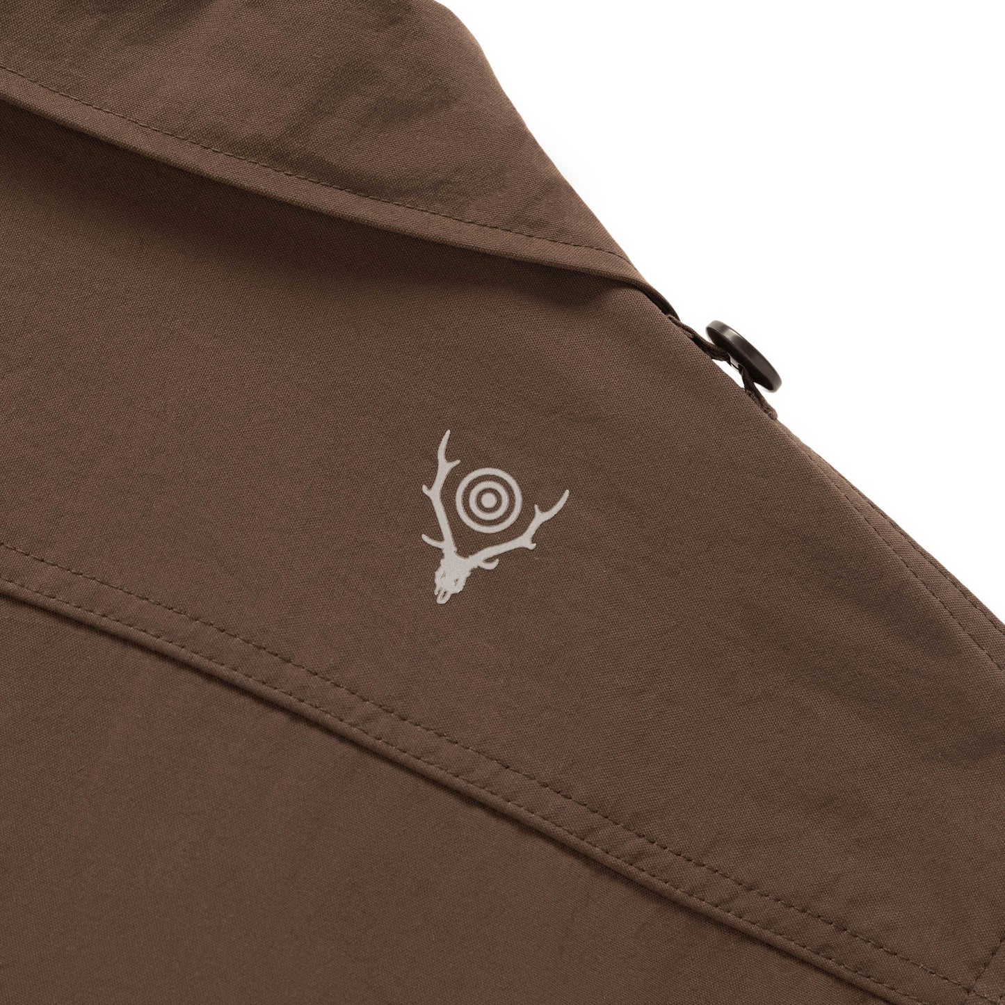 South2 West8 TENKARA SHIRT BROWN 