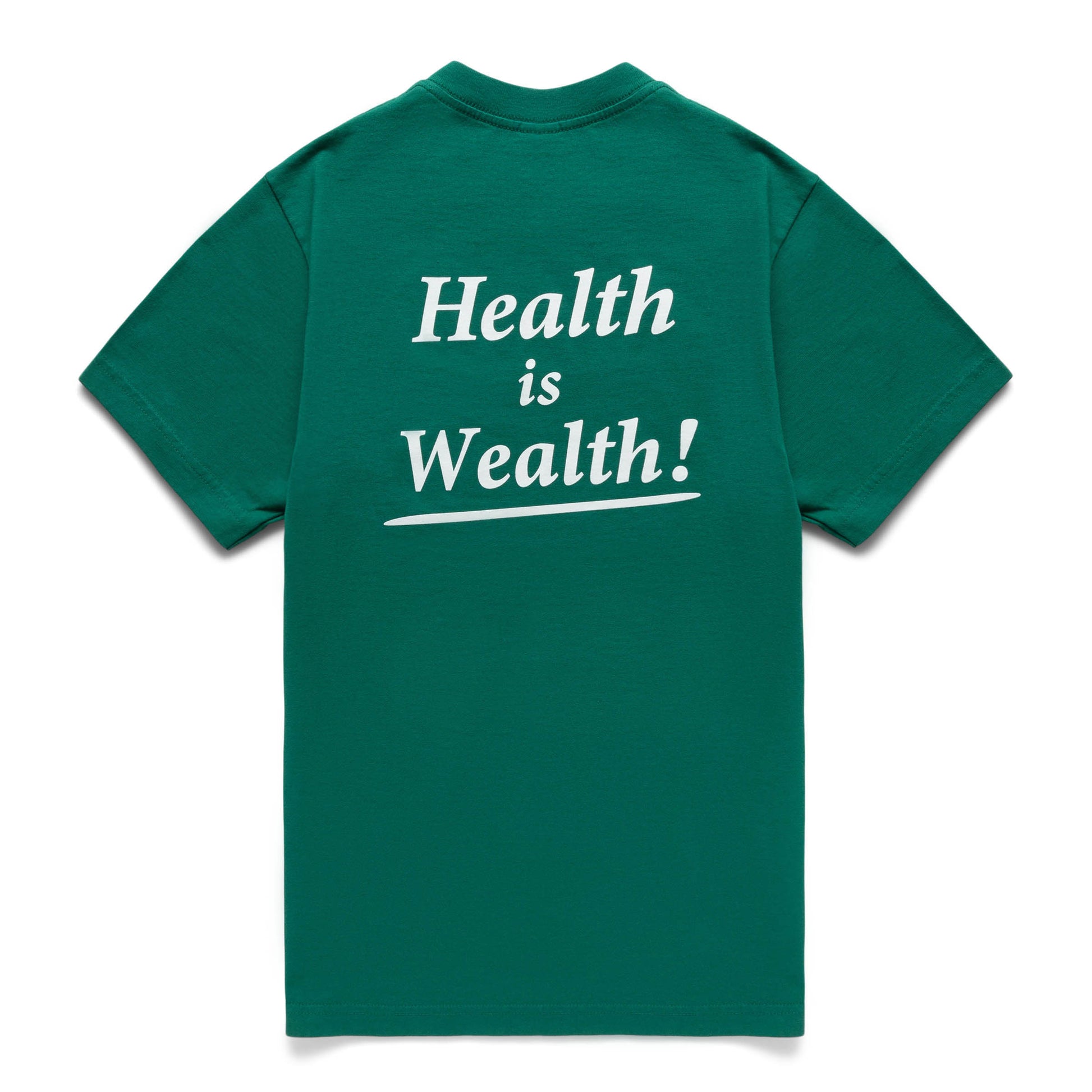 SPORTY & RICH WOMEN'S HEALTH IS WEALTH T-SHIRT ALPINE