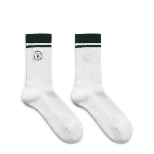 Sporty & Rich Socks WHITE/FOREST / O/S SRHWC SOCKS