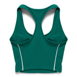 SPORTY & RICH WOMEN'S SR RUNNER SPORTS TANK ALPINE/GREEN