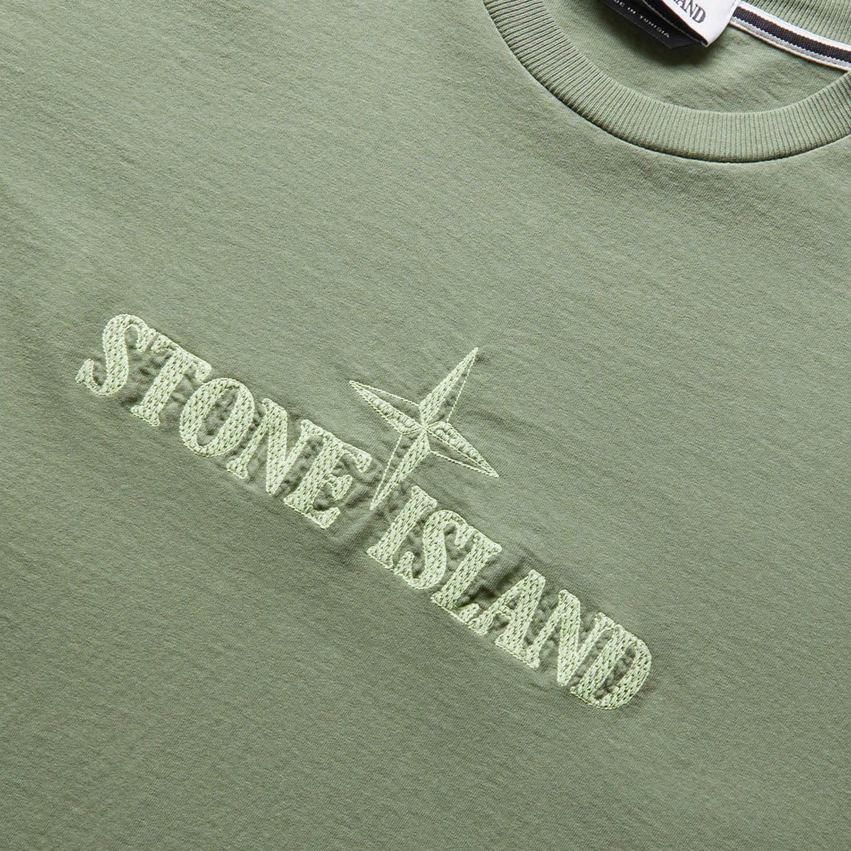 Stone Island T-Shirts 'STITCHES TWO' T-SHIRT 781521579