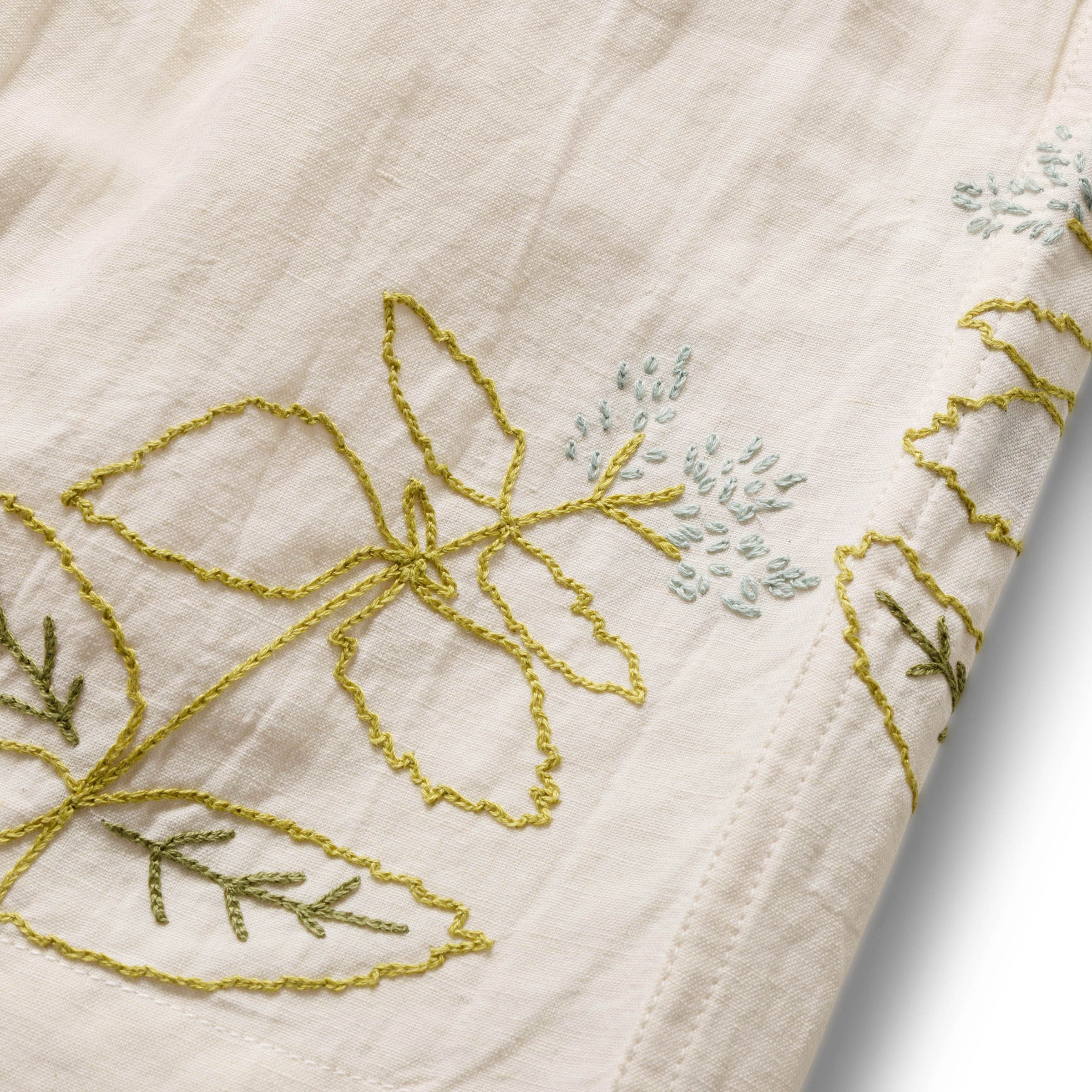 BRIDGE SHORTS ECRU HERB | Bodega