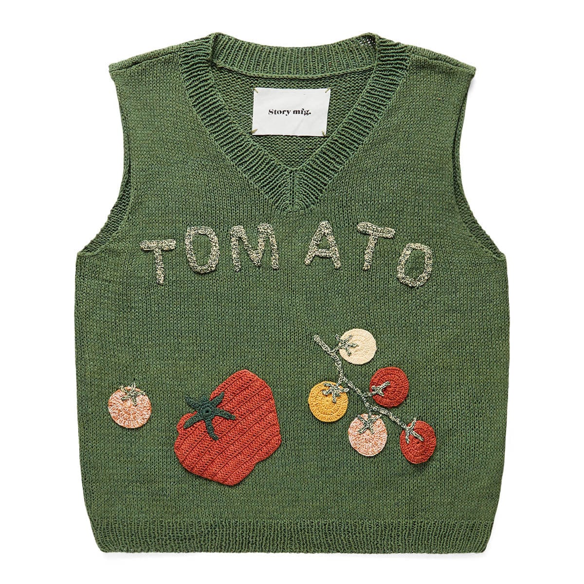 STORY mfg. Knitwear PARTY VEST