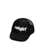 Load image into Gallery viewer, Stray Rats Headwear BLACK / O/S RATGIRL TRUCKER HAT
