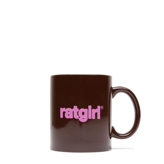 Stray Rats Odds & Ends BROWN / O/S RATGIRL MUG