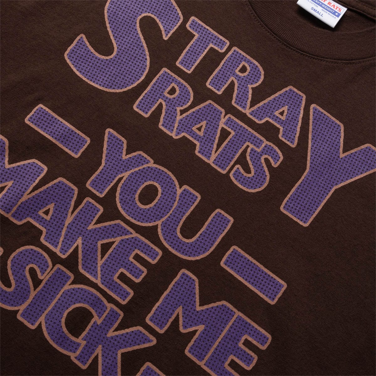 Stray Rats T-Shirts YOU MAKE ME SICK T-SHIRT