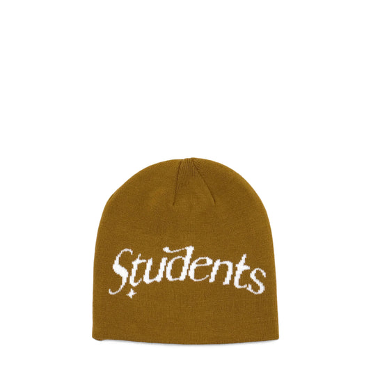 Students Golf ALL-STAR JACQUARD BEANIE BROWN