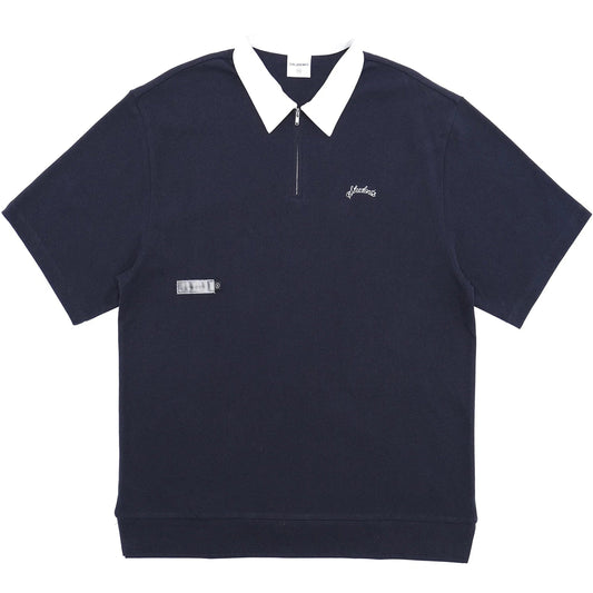 Students Golf Shirts DWIGHT ZIP POLO SHIRT