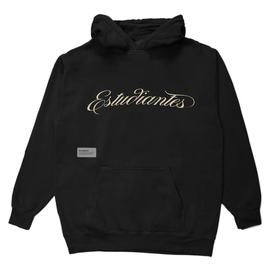 STUDENTS GOLF ESTUDIANTES PULLOVER HOODIE BLACK